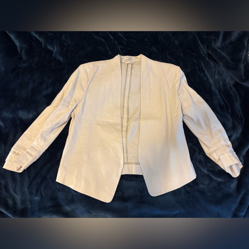 Babaton Cream Open-Front Blazer